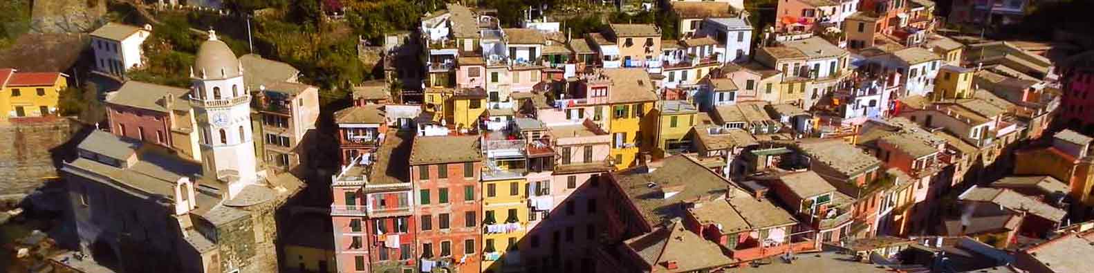Panoramic Photo of Cinque Terra