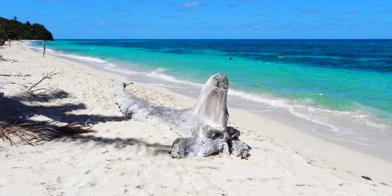 West Beach in Dravuni, Fiji