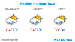 Image with Weather Forecast in Half Moon Cay (The Bahamas) for 3 days